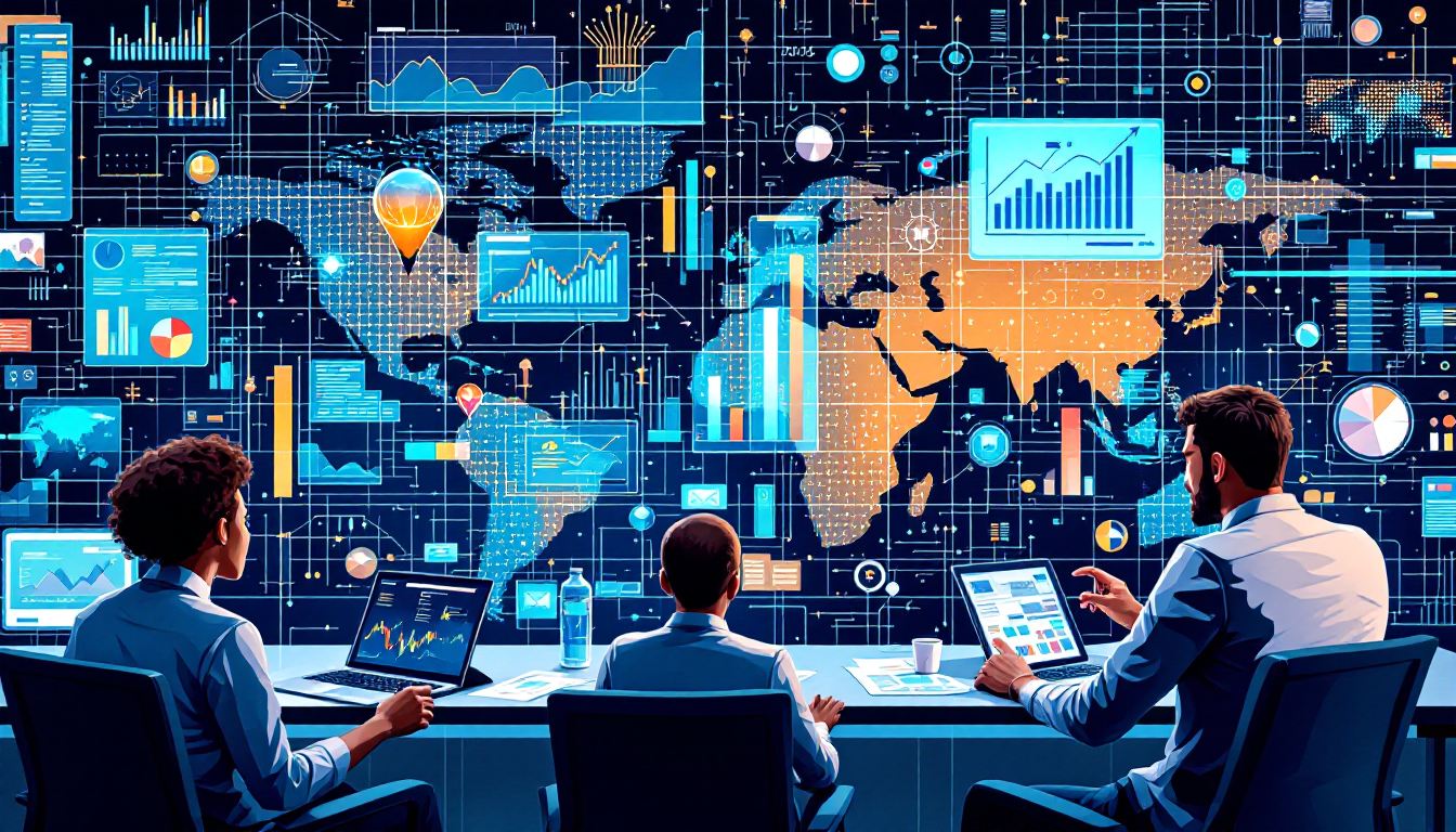 국제 관계 분석이 중요한 초연결 시대의 글로벌 경제와 개인들의 모습